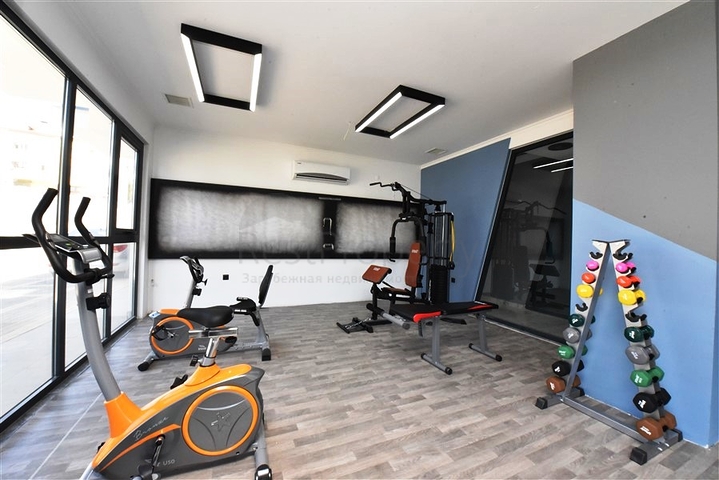 Cozy 1+1 apartment in a complex with diverse infrastructure in the Oba area