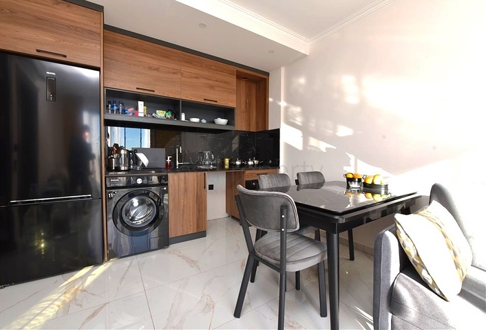 Cozy 1+1 apartment in a complex with diverse infrastructure in the Oba area