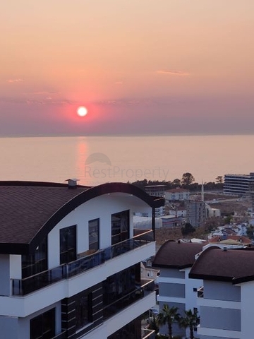 2+1 penthouse with stunning views in Kargicak area