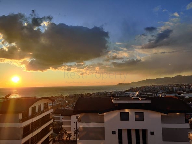 2+1 penthouse with stunning views in Kargicak area