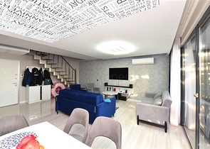 2+1 penthouse with stunning views in Kargicak area