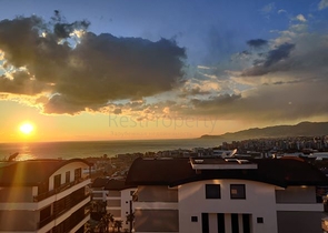 2+1 penthouse with stunning views in Kargicak area