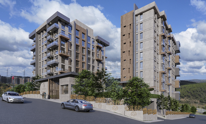 A family concept project with a unique view of the forest