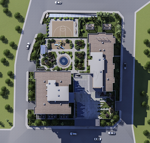 A family concept project with a unique view of the forest