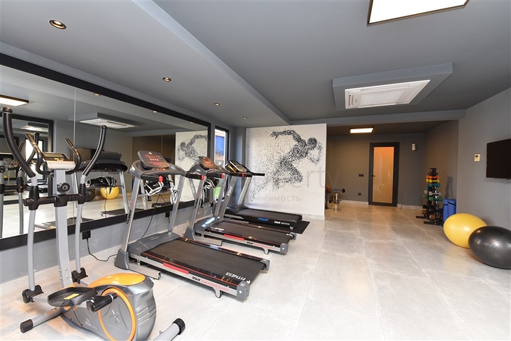 Luxury 3+1 apartment with a separate kitchen in the central part of Alanya