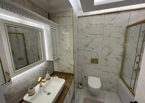 Luxury 3+1 apartment with a separate kitchen in the central part of Alanya