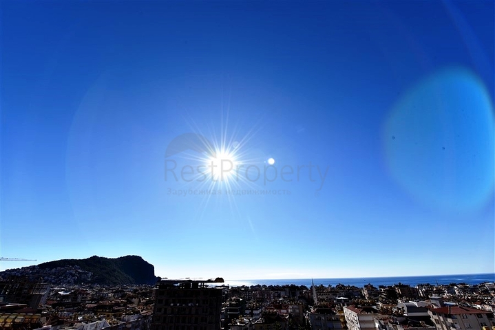 2+1 penthouse with sea view on Cleopatra