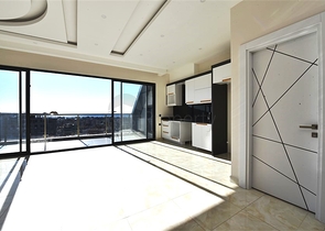 2+1 penthouse with sea view on Cleopatra