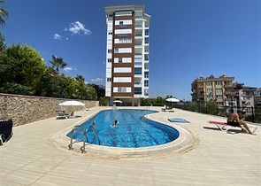 Penthouse with panoramic sea view in Tosmur area