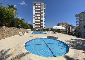 Penthouse with panoramic sea view in Tosmur area