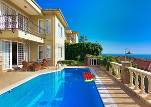 View villa in Kargicak area