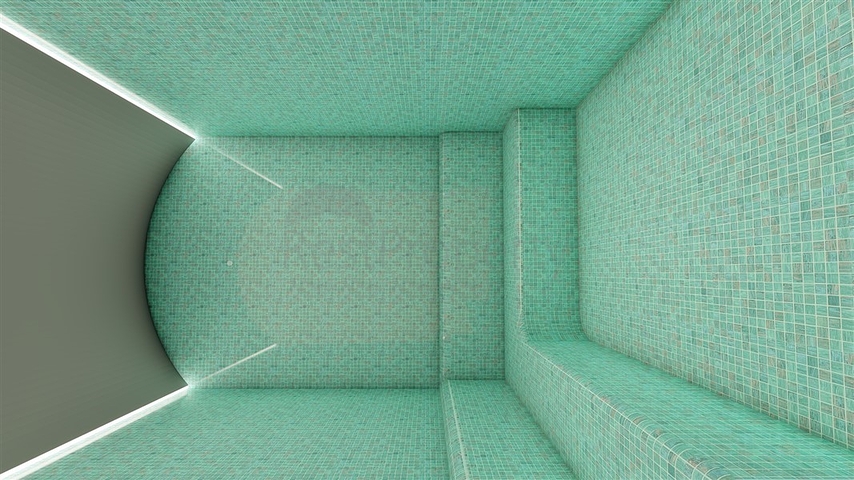 1+1 apartment on the first coastline in a complex with all the infrastructure