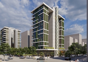 1+1 apartment on the first coastline in a complex with all the infrastructure