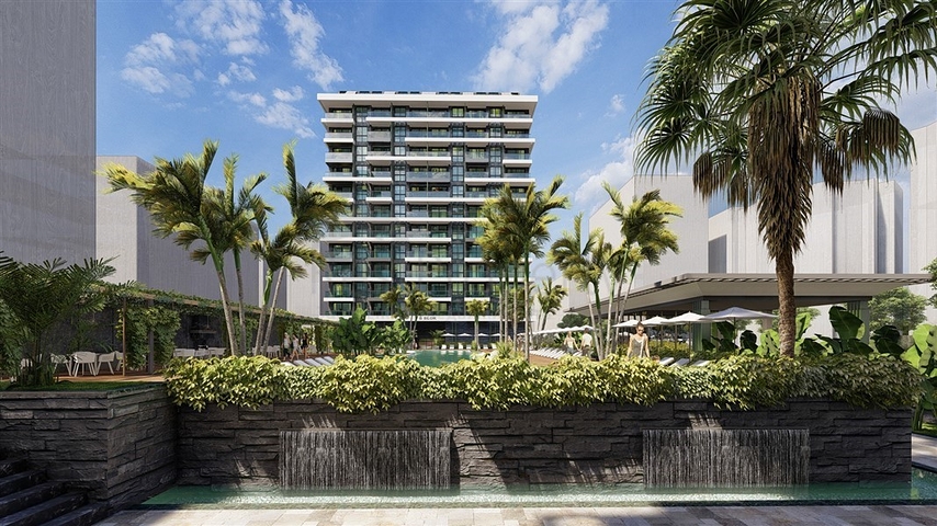 Premium 1+1 apartment in the popular area of Mahmutlar