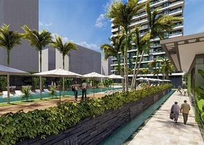 Premium 1+1 apartment in the popular area of Mahmutlar