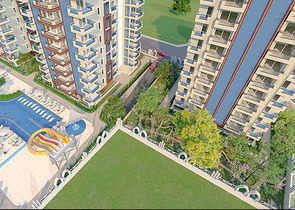 Apartment in a new building in the Mahmutlar district.