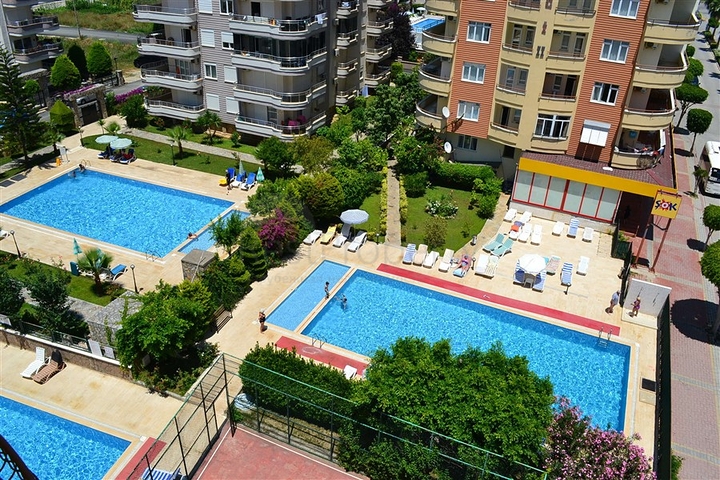 Spacious 2+1 apartment in the popular area of Mahmutlar