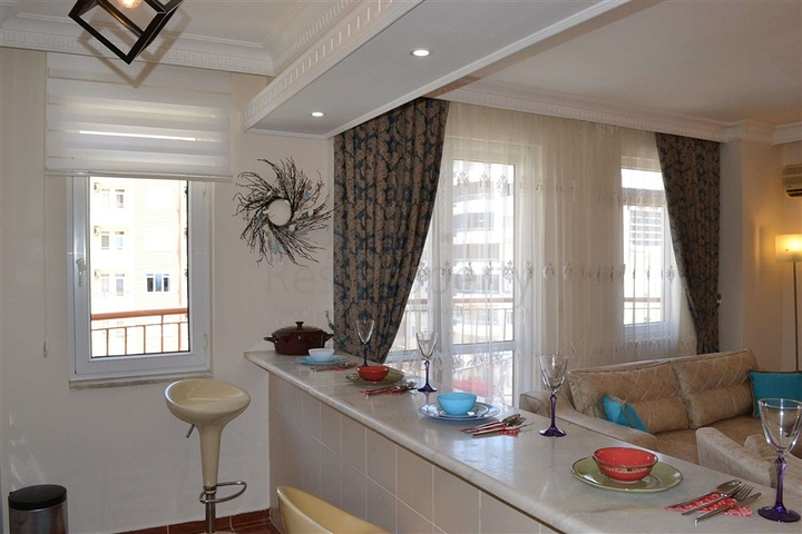 Spacious 2+1 apartment in the popular area of Mahmutlar
