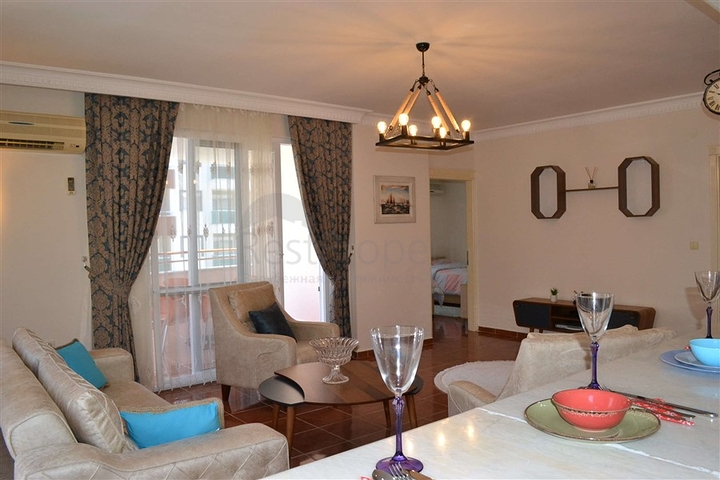 Spacious 2+1 apartment in the popular area of Mahmutlar