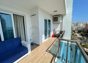 Ready-to-live 1+1 apartment with stunning sea views
