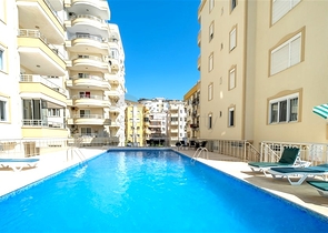 Apartment with sea view in Tosmur area