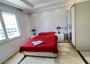 Apartment with sea view in Tosmur area