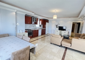 Apartment with sea view in Tosmur area