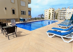 Apartment with sea view in Tosmur area