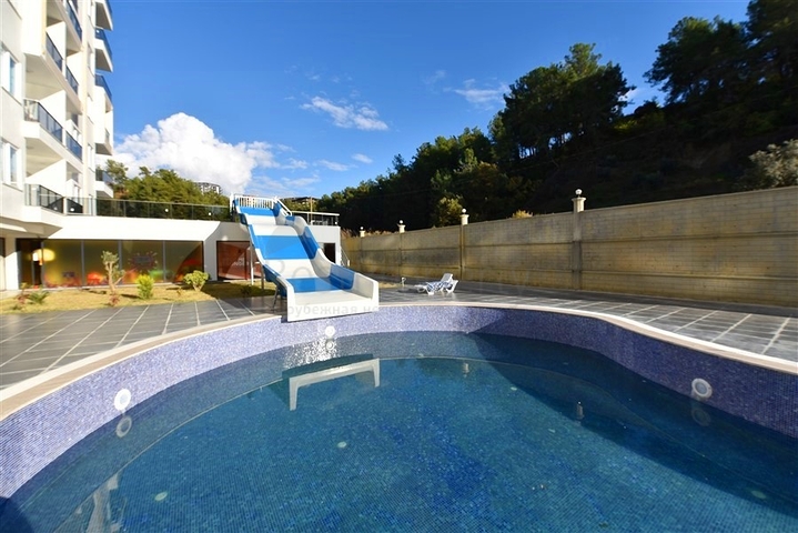 New 1+1 apartment surrounded by a pine forest in a complex with rich infrastructure