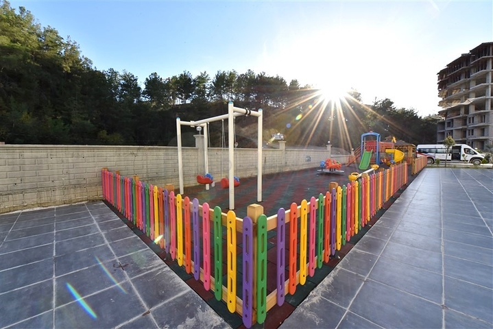 New 1+1 apartment surrounded by a pine forest in a complex with rich infrastructure