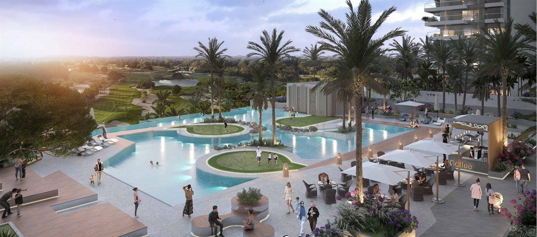 New residential complex in Dubai Land area