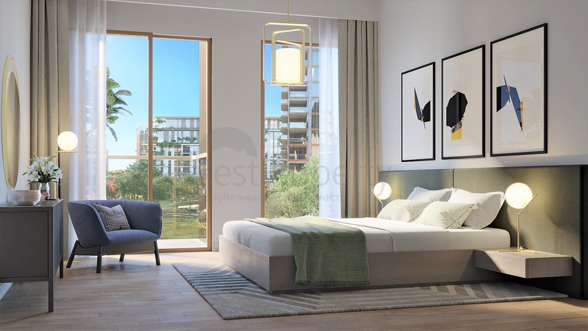 New residential complex with parks and gardens in the popular Jumeirah area