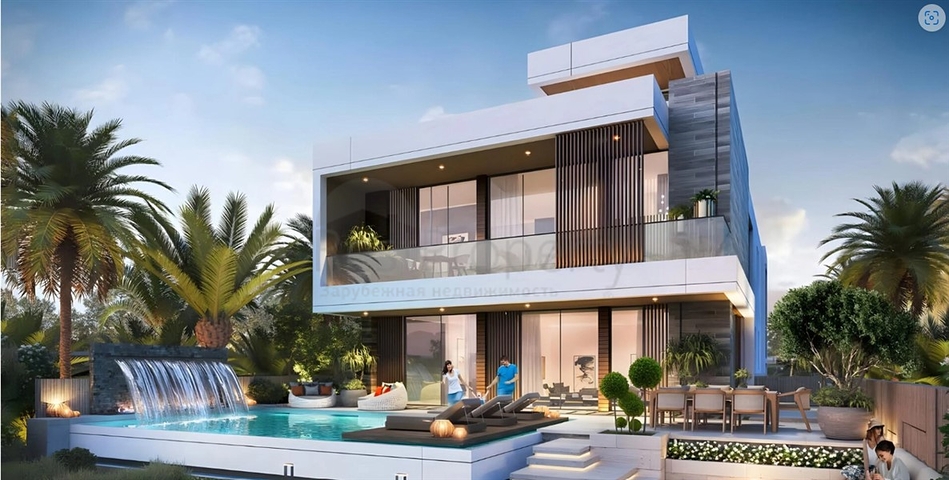 A new complex of townhouses and villas in the prestigious Dubai Land area
