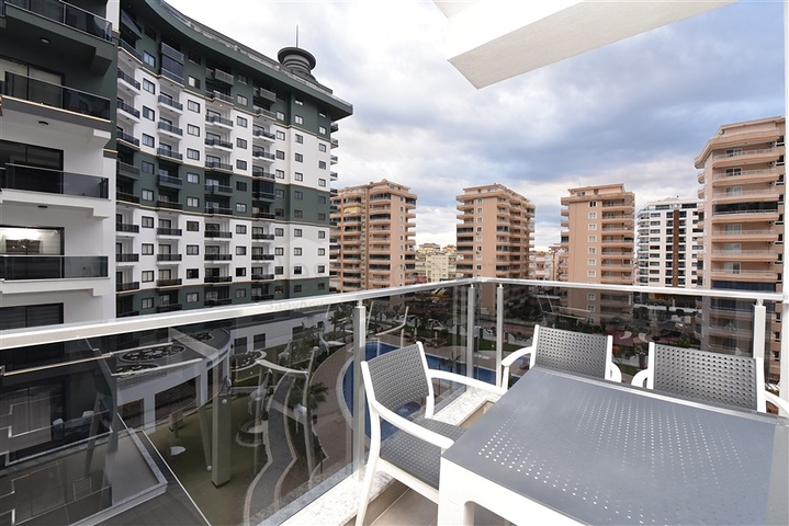2+1 apartment in a popular hotel-type residential complex