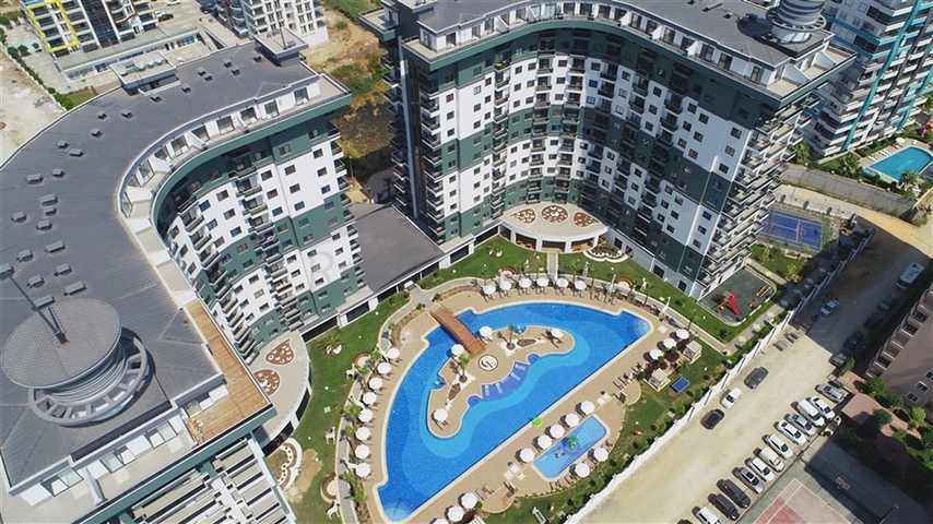 2+1 apartment in a popular hotel-type residential complex