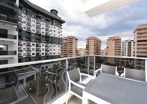 2+1 apartment in a popular hotel-type residential complex