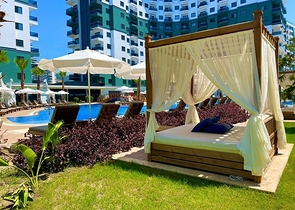 2+1 apartment in a popular hotel-type residential complex