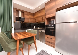 2+1 apartment in a popular hotel-type residential complex