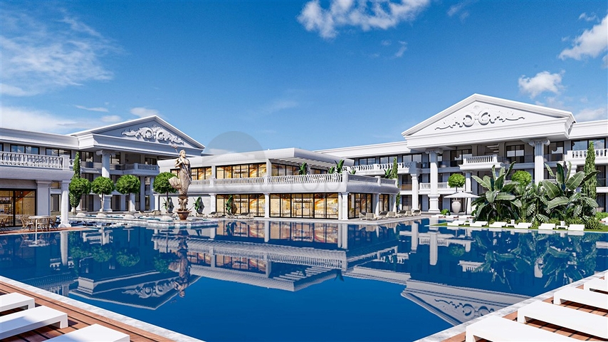 Low-rise residential residence in Yeniboazici in Northern Cyprus