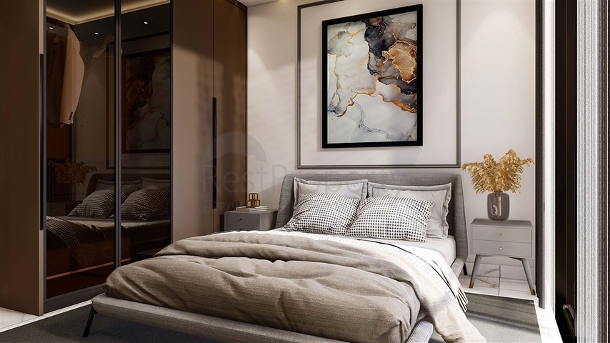 Low-rise residential residence in Yeniboazici in Northern Cyprus