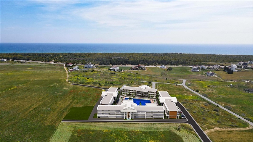 Low-rise residential residence in Yeniboazici in Northern Cyprus