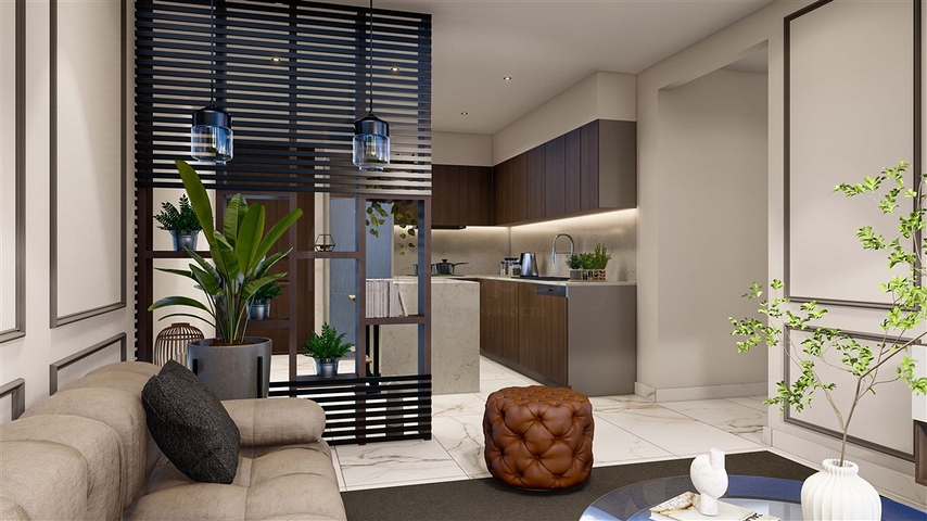 Low-rise residential residence in Yeniboazici in Northern Cyprus