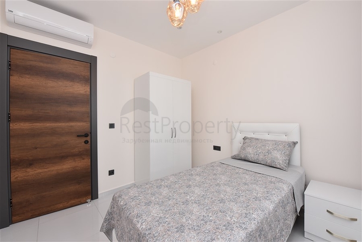 A 2+1 apartment in a residence with a hotel management system