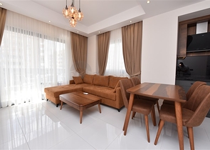 A 2+1 apartment in a residence with a hotel management system