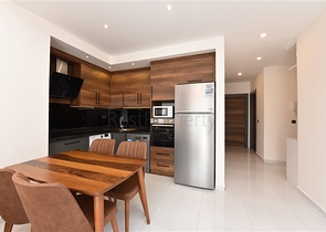 A 2+1 apartment in a residence with a hotel management system