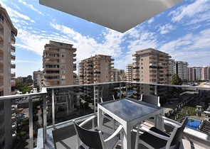 A 2+1 apartment in a residence with a hotel management system