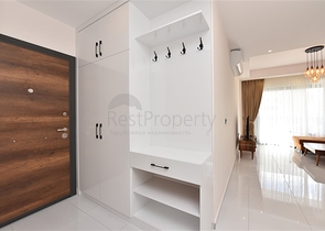 A 2+1 apartment in a residence with a hotel management system