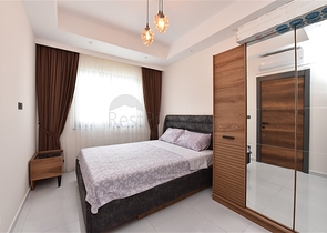 A 2+1 apartment in a residence with a hotel management system