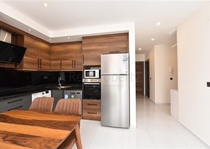 A 2+1 apartment in a residence with a hotel management system