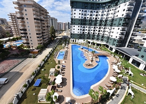 A 2+1 apartment in a residence with a hotel management system